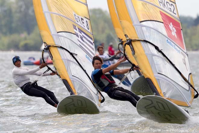 2013 Delta Lloyd Regatta - RS:X Men &copy; Thom Touw http://www.thomtouw.com